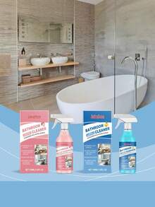 Multifunktionell fläckborttagare för badrum och kalkrengöring för kakel/badkar - Multifärgad - Visa 6