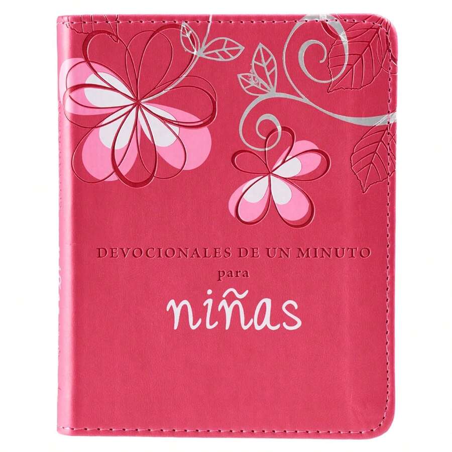 Devocional de un minuto para niñas, imitación piel. - Libro único - Ver 1