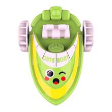 1pc Kids Bath Toy: Wind-Up Amphibious Boat, Bathtub Toy For Boys And Girls, Mini Speed Boat, Suitable For Bath Time Play. Birthday Gift, Christmas Gift, Halloween Gift. - Multicolor - View 8