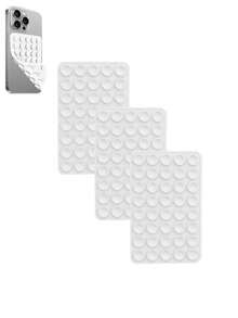 1pc, 40pcs Classic Silicone Suction Cup Double-Sided Handheld Selfie Stick And Stand, Multi-Functional Sticky Phone Holder, Reusable Sticky Pad For Phone Stand Or Grip, For Selfie, Video Etc. - Easy Stick, Easy Clean, Compatible With IPhone And Android - Ideal For Shower, Video Recording And Photography Compatible With IPhone, Android Phone, Gift For Birthday, Family, Friends Gifts Birthday Bathroom Phone Accessories Sticky Stand - Multicolor - View 34