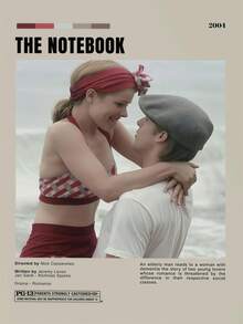 1pc "Notebook Of Love" Poster, Album Cover Decor Art, Elegant Image, Suitable For Single Room, Dorm Wall Decor, Movie Art Poster, Frameless Style - Multicolor - View 16