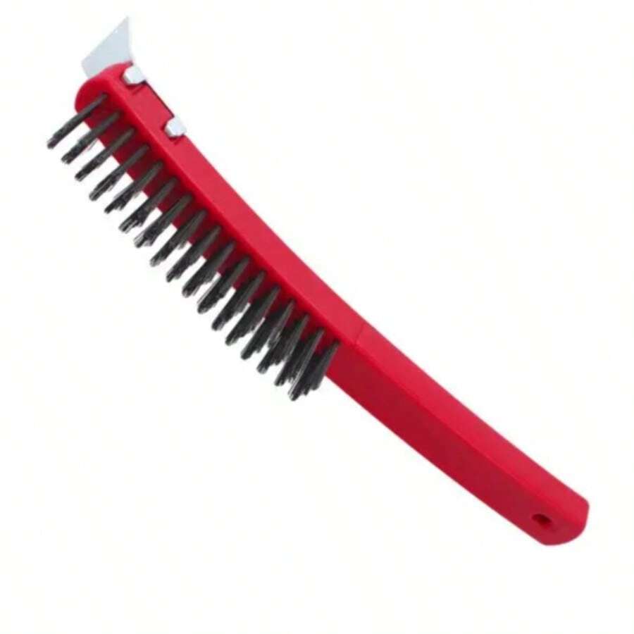 Cepillo de Alambre 51 Pinceles con Espátula 11432 Adir | Limpieza y Preparación de Superficies - Rojo - Ver 1