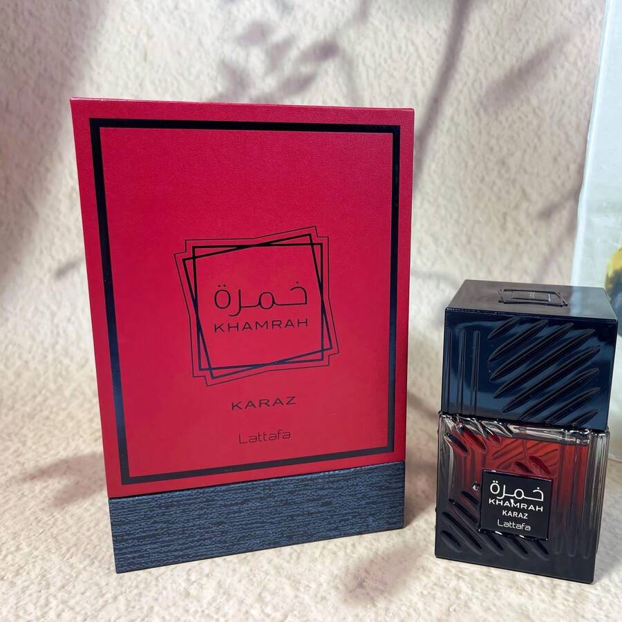 Lattafa Khamrah Karaz Eau De Parfum | Luxury Unisex Fragrance | Warm Sweet Amber Scent | 100ml / 3.4 Fl Oz - 電子資料處理 - 查看 1