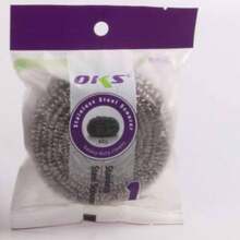 Stainless Steel Cleaning Brush - Heavy Duty Grease Removal Kitchen Tool - Grey - View 4