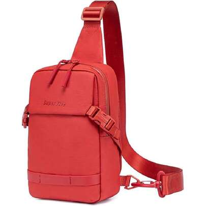 Bolso de Pecho, Bolso Bandolera Hombre con Diseño Racional, Cremallera Suave, Versatilidad para Cualquier Ocasión Amplio y Ajustable, Estilo Moderno y Práctico, Impermeable,36931141