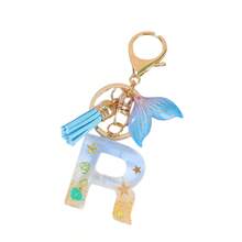 1pc Handmade Crystal Resin Butterfly & Letter Keychain, Tassel Keyring, Small Gift For Wedding, Birthday, Baby Shower, Travel Souvenir, Graduation, Housewarming, Party (5 Styles Available) - Multicolor - View 66