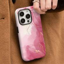 Funda de Teléfono de Doble Propósito - Compatible con los modelos  16, 15, 14, 13, 12, 11, 8, 7, Plus, Pro, Max.A la moda, resistente a huellas dactilares, resistente al sudor, acabado mate, duradero, a prueba de golpes.Ideal para regalos de cumpleaños, funda de teléfono. MJ3B - Colores mixtos - Ver 4