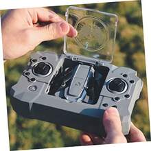 Kisangel 1 juego Mini Dron Plegable con Cámara HD Quadcopter Rc para Fotografía Aérea para Uso Exterior-0002 - Gris - Ver 7