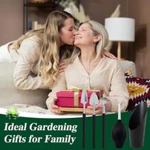 Juego de 44 herramientas para suculentas 39.5 pulgadas para plantas de interior y 19 bolsas de herramientas de mano para jardinería suministros de trasplante de plantas de jardín para mujeres - Multicolor - Ver 2