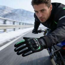 Motorcycle Touchscreen Gloves Full-Finger Gloves Unisex Riding Gloves