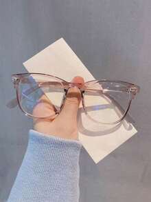 1pc Anti-Blue Light Glasses, Unisex Computer/Reading/Gaming/TV/Phone Glasses, Prevent Eye Fatigue And UV, Sports Glasses - Multicolor - View 9