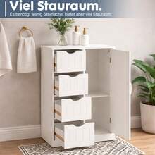 Storage Cabinets - White - View 2