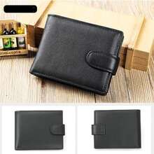 Carteras para Caballero, Cartera Hombre con Protección RFID, Billetera de Cuero para Hombre,36933338 - Azul Marino - Ver 2