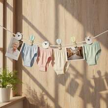 Set de Pinzas Decorativas con Diseño de Osito Blanco para Ropa, Papeles o Manualidades – Ganchos Tiernos y Resistentes para Uso en el Hogar, Oficina o Regalos Creativos - Multicolor - Ver 3