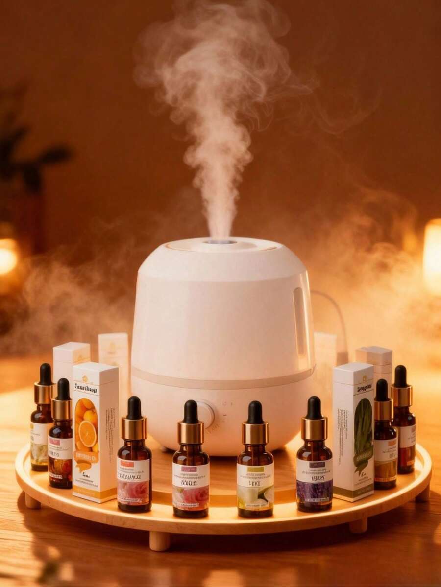 1瓶/12瓶 10毫升薰衣草/玫瑰/洋甘菊香氛精油,适用于香薰机、家居护理、蜡烛制作、香薰、加湿器,可作为礼物,也适用于卧室、浴室、客厅、汽车空气清新剂、衣柜,去除异味,净化空气,适合作为婚礼/情人节礼物,另有樱花/茉莉/玫瑰香味可选。 - 彩色 - 查看 1