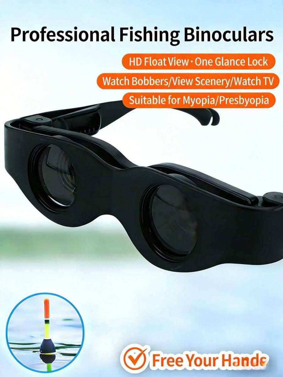 Best-Selling Fishing Binoculars, Zoom Fishing Glasses, Head-Mounted Binoculars, High-Definition Glasses, Reading Glasses, TV Glasses, Scenery Viewing Glasses, And Reading Glasses - Multicolor - View 1