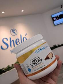 Shelo Nabel Camote Silvestre Shelo, Bebida Sabor Chai, Manzana, Canela. Isoflavonas de Soya - 250 g - Ver 1