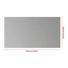 Vbestlife Filtro de Pantalla de Privacidad de Computadora de 215 Pulgadas para Monitor de Computadora de Pantalla Ancha Película Protectora para Confidencialidad de Datos Relación de - como en la foto - Ver 7