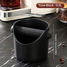1 hộp đựng bã cà phê, cấu trúc ABS bền chắc, hộp đựng bã cà phê espresso, hộp chứa bã cà phê, dụng cụ pha cà phê gia đình, phụ kiện quán cà phê, hộp đựng bã cà phê chống trượt, phụ kiện máy pha cà phê, dụng cụ vệ sinh bã cà phê - Nhiều màu - Xem 10