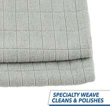 Unger Professional 18 X 18 Large Professional-Grade Microfiber Cloth Towels, 3 Pack, Multi-Purpose Wet And Dry Cleaning Cloths For Kitchen, Bath, Auto, Appliances, Car Supplies - ColorC - 查看 2
