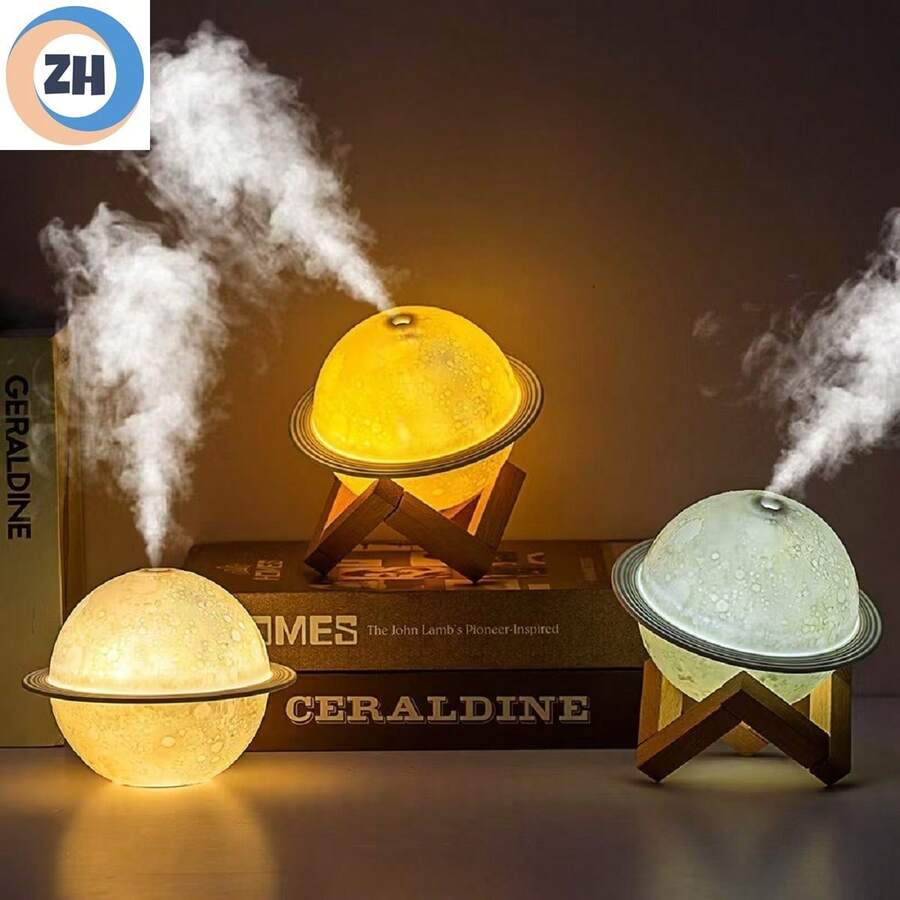 Humidificador planetario pequeño purificador de aire doméstico - Multicolor - Ver 1