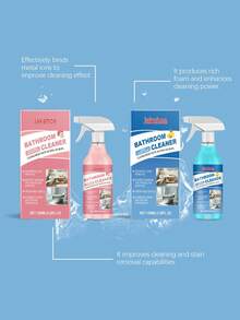 Multifunktionell fläckborttagare för badrum och kalkrengöring för kakel/badkar - Multifärgad - Visa 4