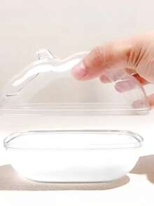 Small Pet Multi-Function Pet Nest, Hamster Bathroom Sand Basin, Small Pet Transparent Bathroom, Transparent Acrylic Material Anti-Splash Partition Design - S - View 9