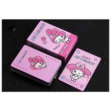 3pcs Sanrio Playing Cards Set - Hello Kitty, Kuromi, My Melody, Pompompurin, Waterproof & Durable PET Material, High-Quality Party Entertainment Gift