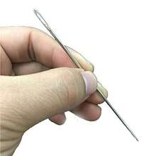 5pcs Long Size 6 inch Needle Thread Hand Sewing Needles Turkey Type Trussing Cooking Tools - como en la foto - Ver 4