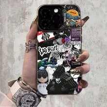 Un producto de Juniorh |   Estilo de arte de rap mexicano - Duradero |   Protección para la cámara |   A prueba de golpes y resistente a caídas |   Lujoso extremo plateado |   Cómodo y antideslizante |   Sutil y minimalista, tecnología IMD con impresión plana adecuada para iPhone 17/16/15/14/13/12/11 - Color 1 - Ver 2