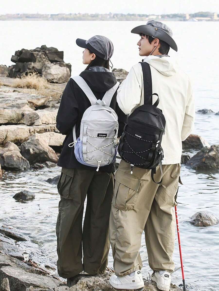 Stylish Lightweight Backpack For Women, Spacious Daypack For School Travel Hiking Camping Cycling, Must-Have Outdoor Bag
