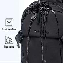 Bolso de Pecho, Bolso Bandolera Hombre con Diseño Racional, Cremallera Suave, Versatilidad para Cualquier Ocasión Amplio y Ajustable, Estilo Moderno y Práctico, Impermeable,36931141 - Amarillo Mostaza - Ver 6