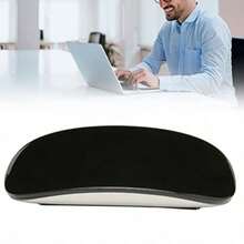 Ratón Inalámbrico ZHXH  3 Bos Recargable Silencioso fino Compatible con PC y Portátil Diseño de Rueda Táctil Moderno Ambidiestro - Negro22 - Ver 4