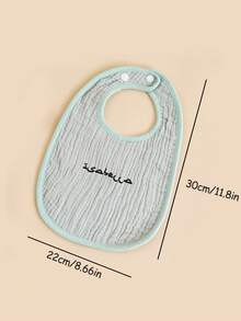 可定制姓名刺绣，个性化设计。超柔软、透气、亲肤、吸水性强、保持干爽。采用天然材料制成，可用作口水巾或宠物围巾。配有方便的可调节按扣，透气亲肤，是馈赠亲友或圣诞节、新年庆祝活动的完美礼物。 - 彩色 - 查看 7