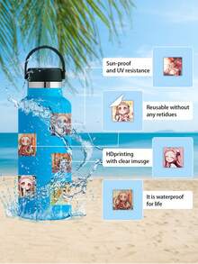 59pcs Jibaku Shounen Hanako-Kun Stickers, Featuring Characters Like Hanako, Yashiro Nene, Yugi Amane, Official Anime Merchandise, Suitable For Diaries, Phone Cases, Laptops, And An Ideal Japanese Anime Themed Gift