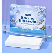 iDestry 衣物柔顺片 洗衣纸 烘干机香薰 衣柜香薰片 衣物烘干香纸 衣物柔顺剂 衣物柔顺剂 烘干纸 适用于敏感肌肤 | 植物基防静电剂