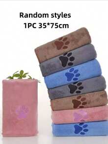 Toalla de mascota de microfibra súper suave, disponible en múltiples tamaños: 35*75cm/50*100cm. Toalla de baño para perros de secado rápido, adecuada para perros pequeños, medianos y grandes, con colores vibrantes. La mejor toalla de mascota, absorbente y de secado rápido, adecuada para el baño, el dormitorio y la limpieza del hogar. - Multicolor - Ver 22