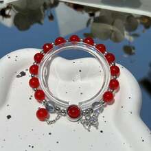 1 件星月手链，空心星星和月亮吊坠首饰，多种颜色可选，适合男士和女士，是送给朋友和情侣的理想礼物，适合约会、日常佩戴和派对 - 星空之月手鍊 - 查看 28