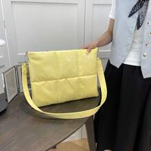 YOONI Padded Laptop Sleeve, Shoulder Crossbody Laptop Bag, Splash-Resistant Y2K Style Laptop Protective Case, Fits 13-14 Inch, 15-16 Inch Laptop, Compatible With M4/M3/M2/M1, PC Notebook Chromebook - Multicolor - View 5