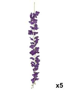 5/20 件装人造紫藤花环，23.82 英寸优雅悬挂式花藤，适用于家居和婚礼装饰、悬挂装饰、墙面和天花板花卉装饰、圣诞节、感恩节、毕业典礼、情人节派对装饰 - 彩色 - 查看 13