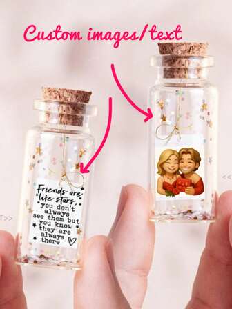 1pc Customized Transparent Photo, Customized PVC Transparent Photo, Translucent Photo, Retro Film Effect, With Frame/Portable/Multiple Sizes/Reverse Film, Personalized Gift, Can Be Used As Decoration, Commemorative Gift For Anniversary/Holiday, Birthday/Valentine's Day/Halloween/New Year/Christmas/Thanksgiving