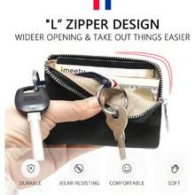 Men Wallets - สีไวท์แดงหม่น/สีเบอร์กันดี - ดู 5