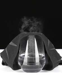 All-Season Tactical Scarf Breathable Cycling And Hunting Mask, Summer Running, Hiking, Skiing Sports Neck Gaiter Scarf, Men's New Full-Face Protective Warm Neck Gaiter Hat, Windproof Mask, Hiking Scarf, Full-Face Scarf, Skiing, Cycling, Sun Protection, UV-Resistant Outdoor Headwear, UV-Resistant Cycling Protective Scarf, Seamless Magic Scarf, Neck Gaiter Mask Headwear. - Black - View 3