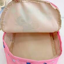 Disney Stitch Pink Fashion Backpack Suitable For Women & Teens - Tropical Hawaii Themed Backpack With Adjustable Shoulder Straps - Stylish Large Capacity Backpack And Casual Travel Bag - Professional Commuter Gear With Front Side Pockets - Multicolor - View 8