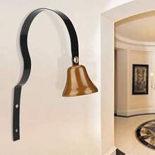 Campana para Comerciantes Campana para Apertura de apertura de puerta Timbre de puerta Campanas antiguas Colgando Oficina Manual de Timbre para Puerta Timbre - como en la foto - Ver 5