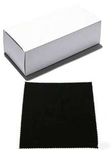 一副复古时尚眼镜，轻便舒适，多种颜色可选，时尚中性配饰，简约镜框设计 - 彩色 - 查看 8