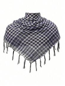 1pc Lightweight Tactical Desert Arab Shemagh Scarf, Outdoor Camping Bandana - Multicolor - View 13