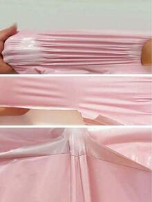 10个大号素色包装袋，简约百搭，适用于学校、办公室、运输和邮寄，是返校季必备品。