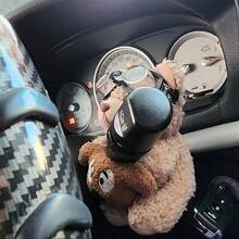 Gấu bông dễ thương trang trí cần số xe hơi - Đồ trang trí bảng điều khiển mềm mại, phụ kiện nội thất xe hơi ấm áp, sáng tạo, món quà tuyệt vời, xe hơi, phụ kiện xe hơi, đồ dùng cần thiết cho xe hơi, phụ kiện nội thất xe hơi, trang trí xe hơi - A - Xem 9