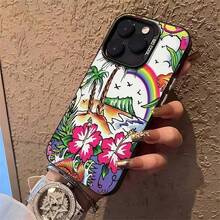 Estuche para teléfono transparente con marco galvanizado y patrón Milwaukee, estilo brillante y lujoso, apto para 17 Pro Max, 17 Air, 16 Pro MAX, 15 Pro Max, 14 Pro, 13 Pro, 12 y 11. Estuche personalizado para hombres y mujeres. Excelentes regalos para novias, novios y familiares en Navidad y Halloween. - Negro - Ver 3